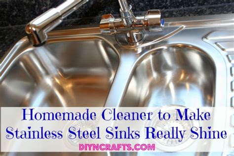 Homemade Cleaner to Make Stainless Steel Sinks Really Shine - DIY & Crafts