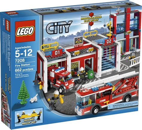 Best Lego City Fire Station 60215 Building Set With Emergency Vehicle Toys - Home Future Market