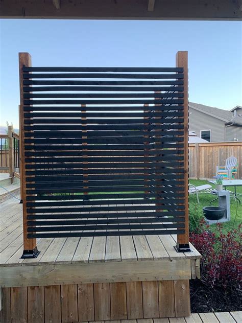 DIY Privacy Wall You Can Build With Dad! | Privacy wall outdoor, Privacy screen outdoor, Privacy ...