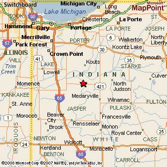 Where is Wheatfield, Indiana? see regional map & more