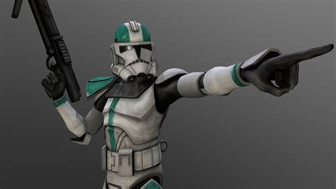 Clone Captain Howzer - 3D model by Mike Chan (@rikuchan) [e287b0c] - Sketchfab