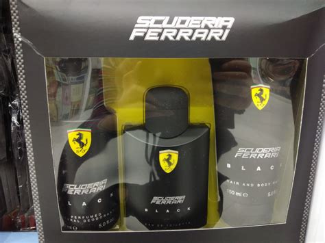 Scuderia Ferrari Black Perfume Set, Beauty & Personal Care, Fragrance & Deodorants on Carousell