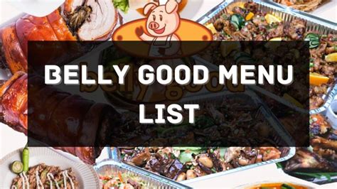 Belly Good Menu Prices Philippines 2024 [Updated] — All About ...