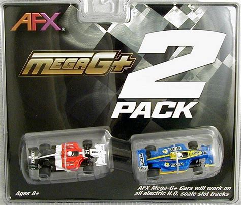 AFX Mega-G+ Formula HO Slot Car 2 Pack - BRS Hobbies