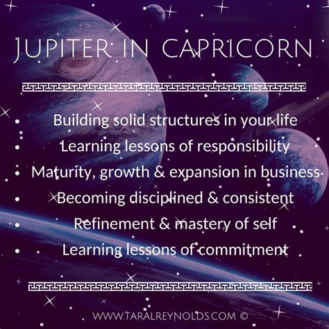 Jupiter in Capricorn, Lessons in Expansion | Spiritual wisdom, Lesson ...