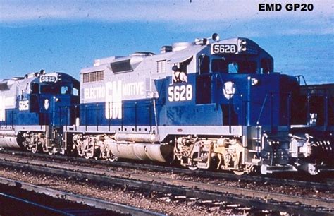 EMD GP20 | Train, Locomotive, Railroad