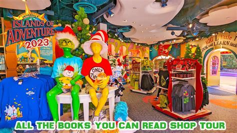 All The Books You Can Read Store Seuss Landing Universal's Islands of ...