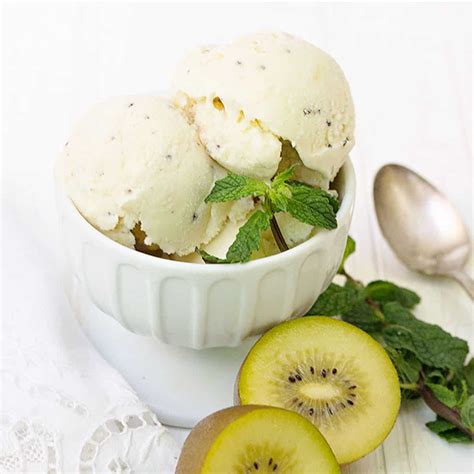 Kiwi Ice Cream - Seasons and Suppers