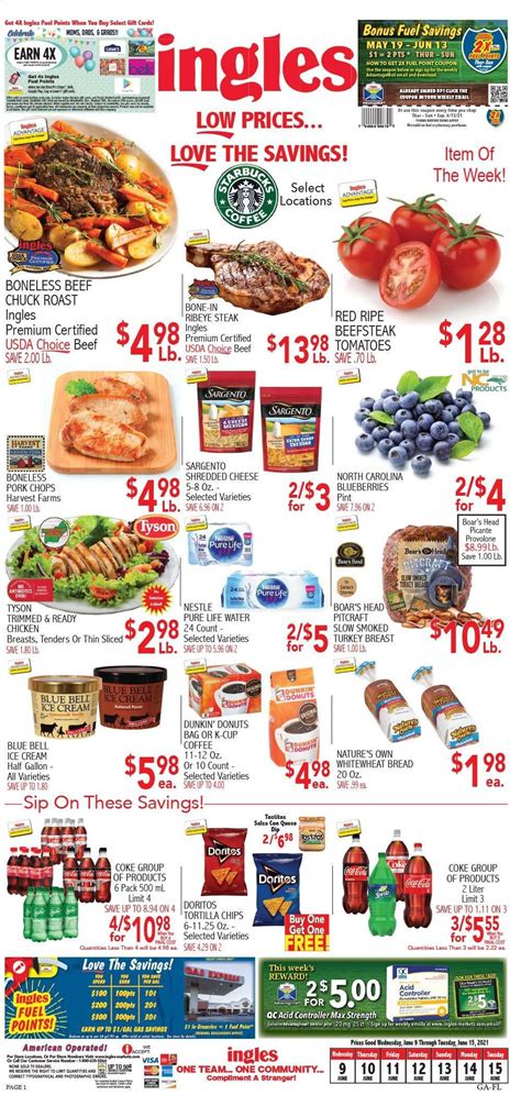 Ingles (GA, NC, SC, TN) Weekly Ad Flyer June 9 to June 15