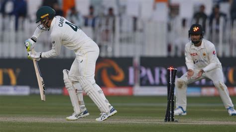 PAK Vs AUS, 1st Test: Australia End Day 4 At 449/7, Trail Pakistan By ...