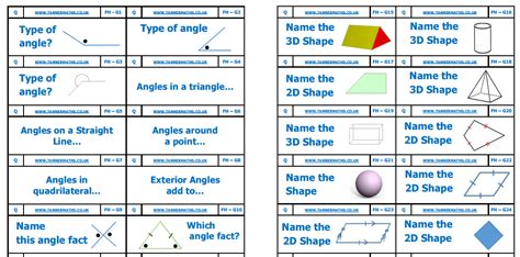 Flashcards - tannermaths.co.uk