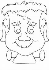 Halloween Monster Coloring Pages Printable Sketch Page sketch template
