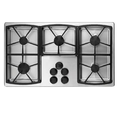 Dacor Classic 5-Burner Gas Cooktop (Stainless Steel) (Common: 36-in; Actual: 36-in) at Lowes.com