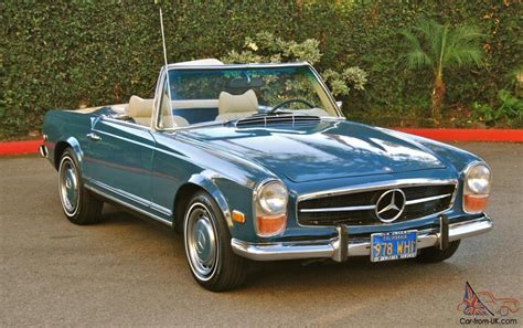 1971 Mercedes 280SL, 2 owners, rust-free, AC, 91k miles, fresh interior ...