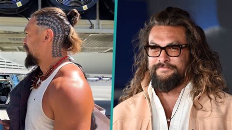 Jason Momoa Shows Off Massive Head Tattoo After Shaving His Hair | Access