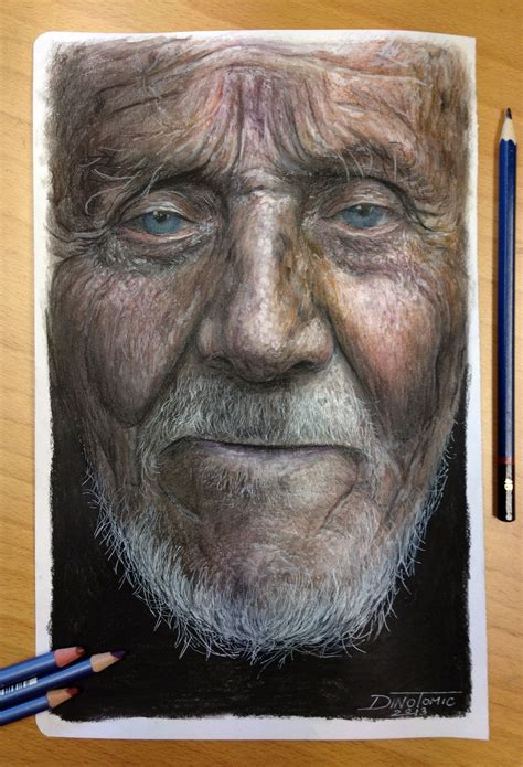 Color pencil portrait drawing by ~AtomiccircuS on deviantART | Colored pencil portrait, Color ...