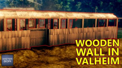 Valheim how to repair walls