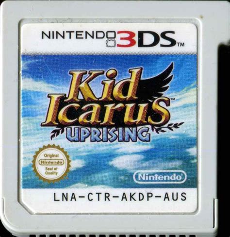 Kid Icarus: Uprising (2012) Nintendo 3DS box cover art - MobyGames