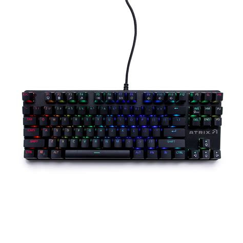 Atrix FPS Brown Switch Wired Mechnical Keyboard with RGB GameStop Exclusive | GameStop