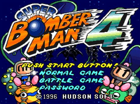 Super Bomberman 4 Super Nintendo Entertainment System (SNES) ROM Download - Rom Hustler