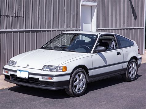 1990 Honda CRX HF auction - Cars & Bids