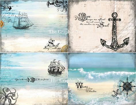 Graphic beach postcards. Digital download | Etsy | Digital download etsy, Postcard, Graphic