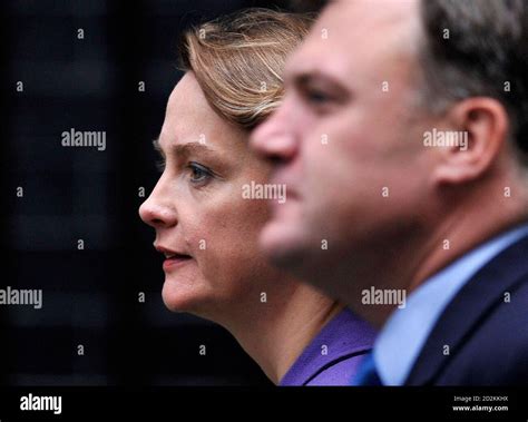 Yvette cooper arrive at 10 downing street in london hi-res stock photography and images - Alamy