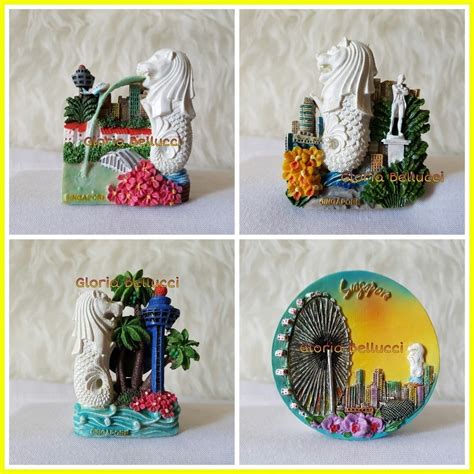 Singapore Souvenirs singapore Overseas Refrigerator Magnets singapore ...