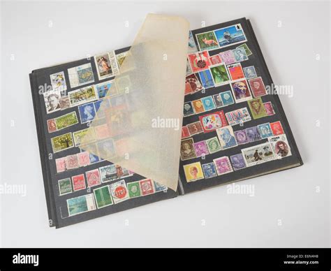 Stamp album hi-res stock photography and images - Alamy