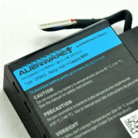 Dell Alienware 18 Battery, Replacement Dell Alienware 18 14.8V 86Wh Battery