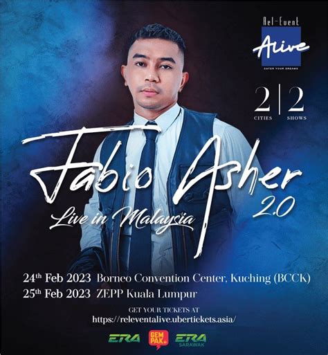 Fabio Asher Live In KL, Tickets & Vouchers, Event Tickets on Carousell