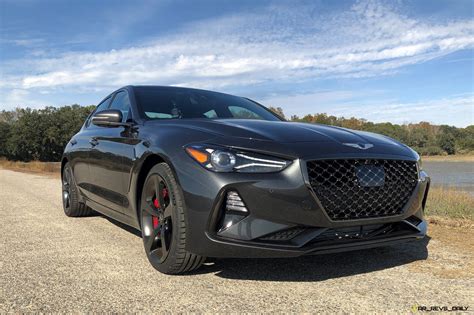 2020 Genesis G70 Sport RWD V6TT - Road Test Review + Drive Video » Best of 2020 Awards » Car ...