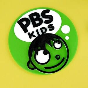 PBS Kids 3D Printed Logo - Etsy