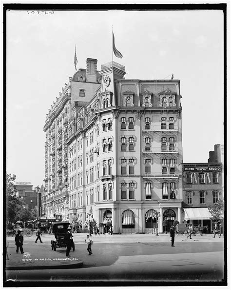 The old Raleigh Hotel at 12th and Pennsylvania | Raleigh hotels, Old ...