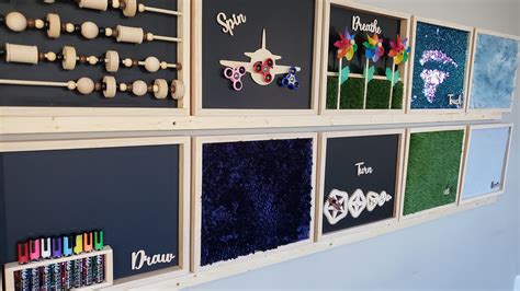 Sensory Wall 10 Panels Interactive Activity Wall Sensory - Etsy