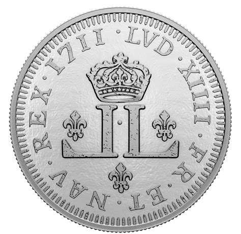 5 oz. Fine Silver Coin – Relics of New France: Louis XIV 30 Deniers | The Royal Canadian Mint