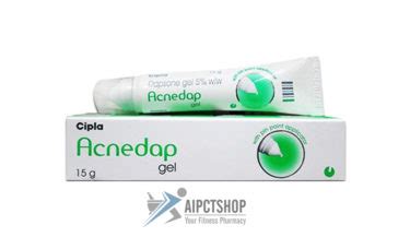 Buy Acnedap (Dapsone) 5% 15 gram tube online - aipctshop.com