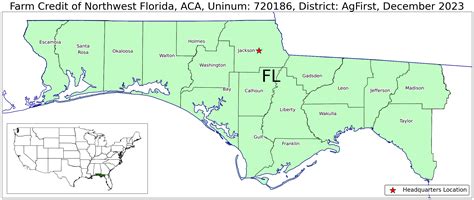 Map Of Northwest Florida Counties