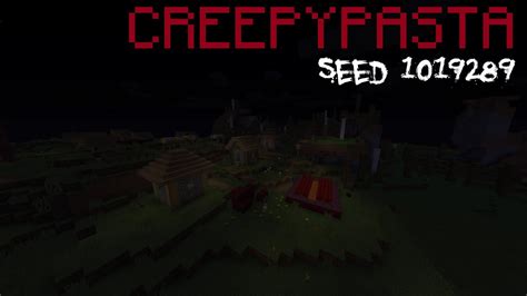 Minecraft CREEPYPASTA: Seed 1019289 - YouTube