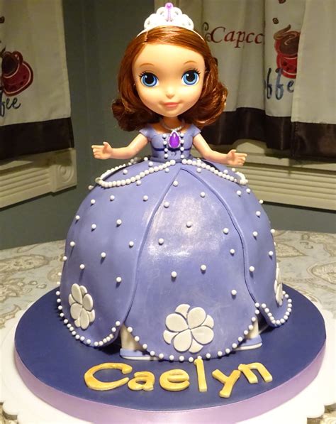 Sofia The First Doll Cake - CakeCentral.com