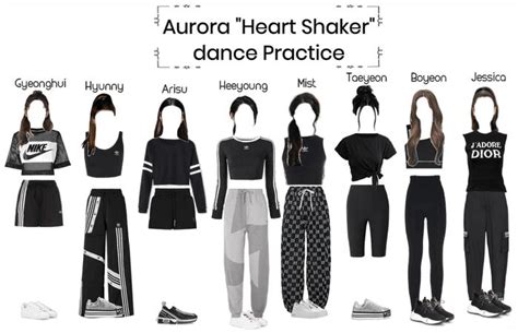 Glow "Q&A" dance practice Outfit | ShopLook | Practice outfits, Dance outfits practice, Outfits