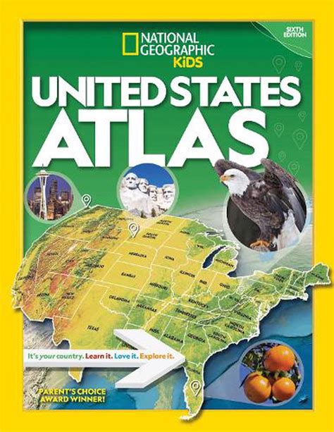 National Geographic Kids U.s. Atlas 2020, 6th Edition by Kids National Geographi 9781426338229 ...