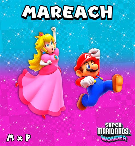 Super Mario Bros. Wonder | Mario and Peach by GoldSilverBros300 on DeviantArt