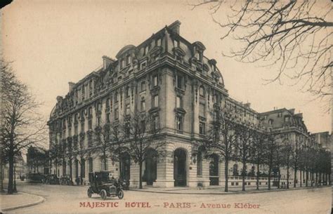 MAJESTIC HOTEL - PARIS - Avenue Kleber France Postcard