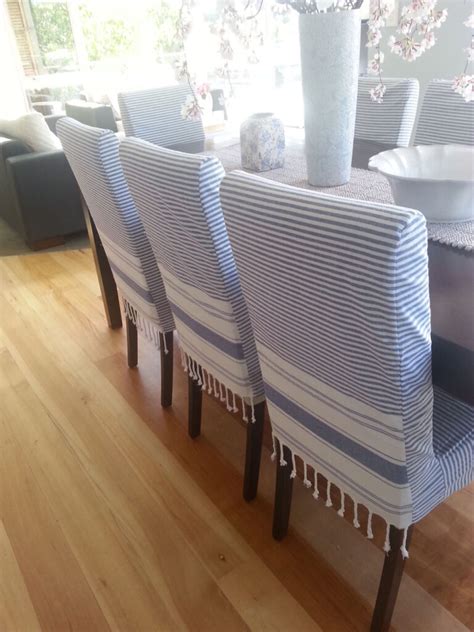 10 Delightful Dining Chair Slipcover Ideas