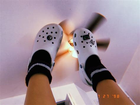 Crocs with socks 🧦 | Crocs fashion, Crocs outfits, Crocs shoes