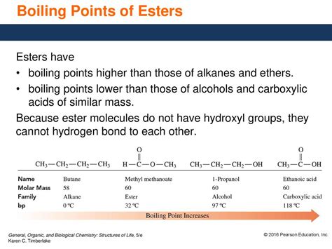 16.5 Properties of Esters Ethyl acetate is the solvent in fingernail ...