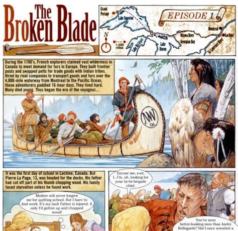 Graphic Novel Version of The Broken Blade - William Durbin