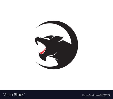 Puma logo design Royalty Free Vector Image - VectorStock