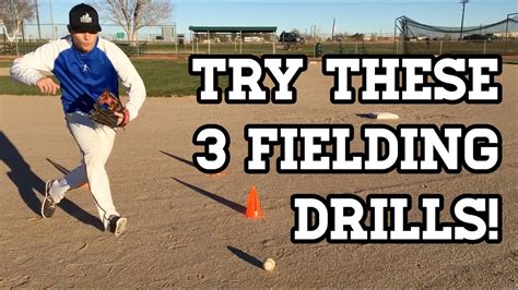 3 GREAT Baseball Fielding Drills for Youth Players! - YouTube